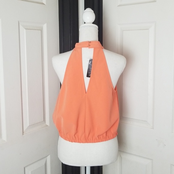 Bebe Collared Blouse Top - NWT - Size S - Small - Picture 2 of 6